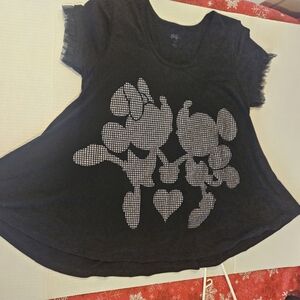 Disney Flare Glitter Graphic Tshirt size med